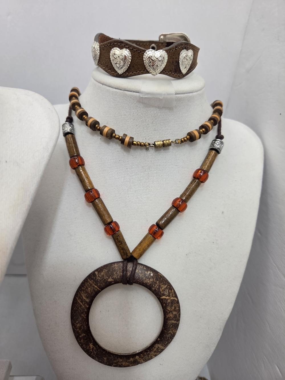 HUGE ​58pc Vintage & Modern Jewelry Lot CHICO'S BELK J CREW Necklace Earrin TOBI - Picture 8 of 16